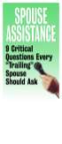 Spouse Assistance: 9 Critical Questions Every "Trailing" Spouse Should Ask